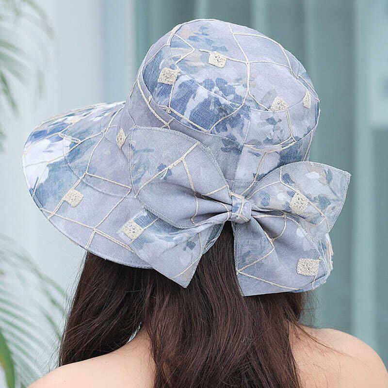 Summer Hat Child Korean version 100 hitch Seaside beach cover cool hat big along beach sun hat sunscreen sunscreen grass hat woman