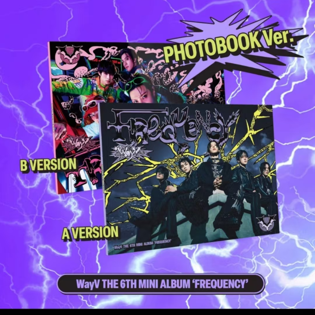 【在庫あり・送料無料】WayV mini6 「Frequency」 PBアルバム 新品未開封