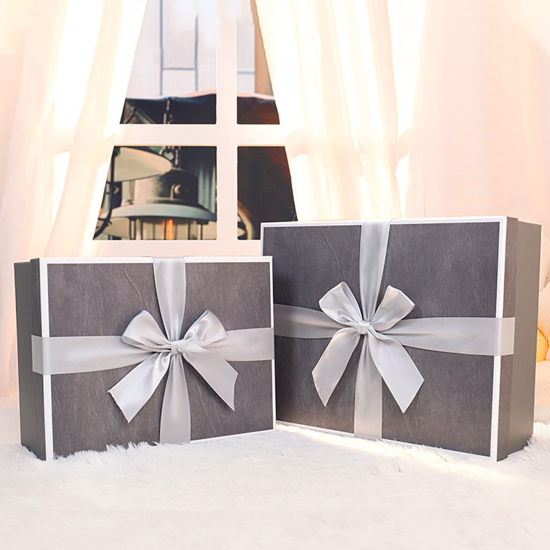 Gift box packaging empty box ins wind beautifully send boyfriend and girlfriend birthday high-end ceremony sense teacher's day gift