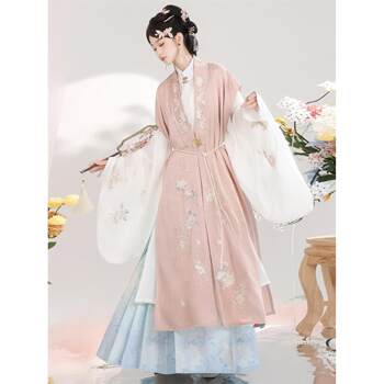 Luozhu original hanfu female pearl mei ming