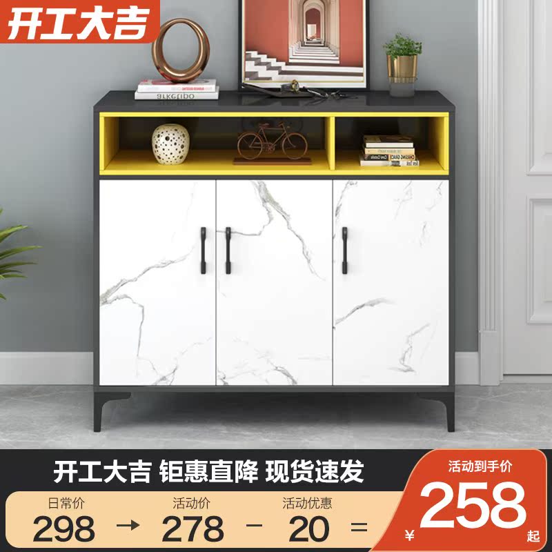 Shoes cabinet Domestic doorway Large capacity containing XUAN GUAN CABINET ENTRANCE BALCONY STORAGE CABINET PROVINCE SPACE LIGHT AND LUXURIOUS MULTILAYER SHOE RACK