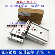 Double shaft cylinder DXSM DXSL10X10 15 20 25 30 35 40 45 50 55 60 70 75