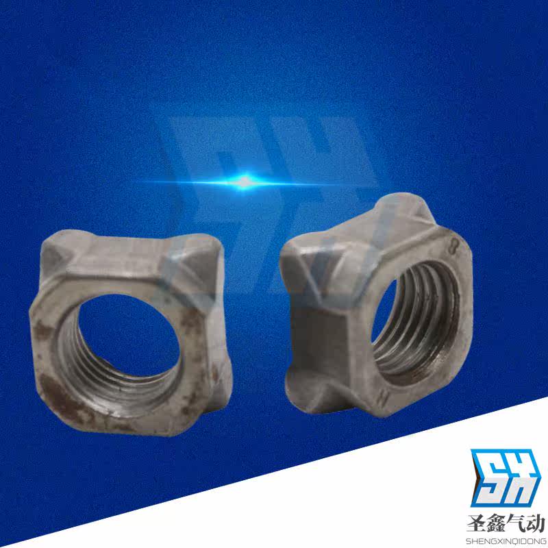 M4M5M6M8M10M12M14 British system 7 16-20 Tooth Steam Fit High Strength Tetragonal Welding Nut