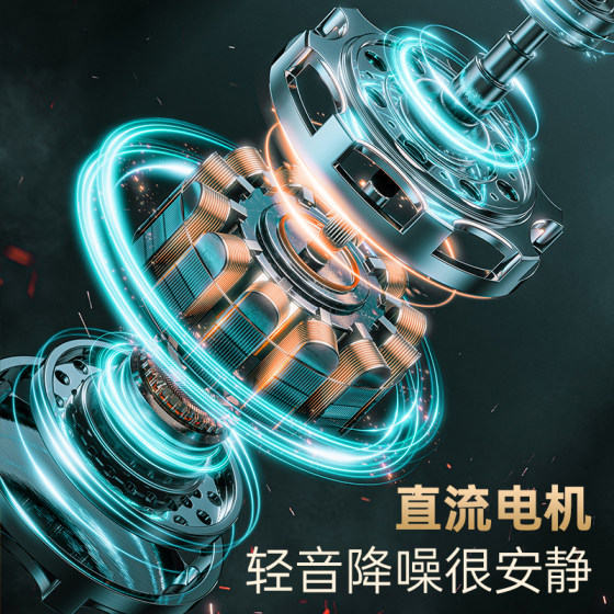 极乐鸟夏季充电USB小风扇小型家用学生宿舍办公室桌面大风力电风扇