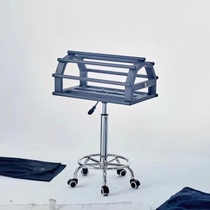 Equestrian saddle rack sweat pad rack stainless steel saddle rack rotating saddle rack saddle rack