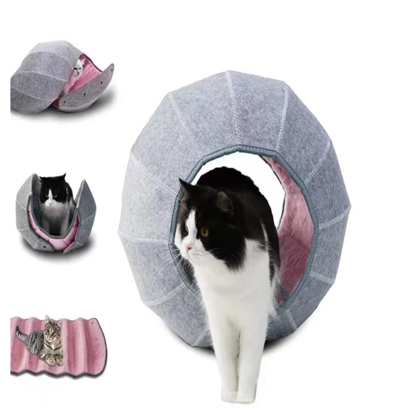 Multi-functional cat nest four seasons with variable pet dog dog cat tunnel can be removed from cat supplies