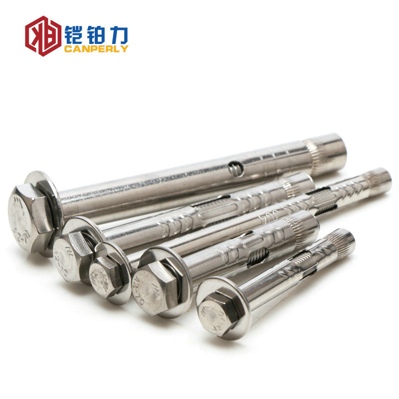304 stainless steel external hexagonal expansion screw expansion and length pull ceiling explosion pull explosion pull explosion pull explosion M6M8M10M12