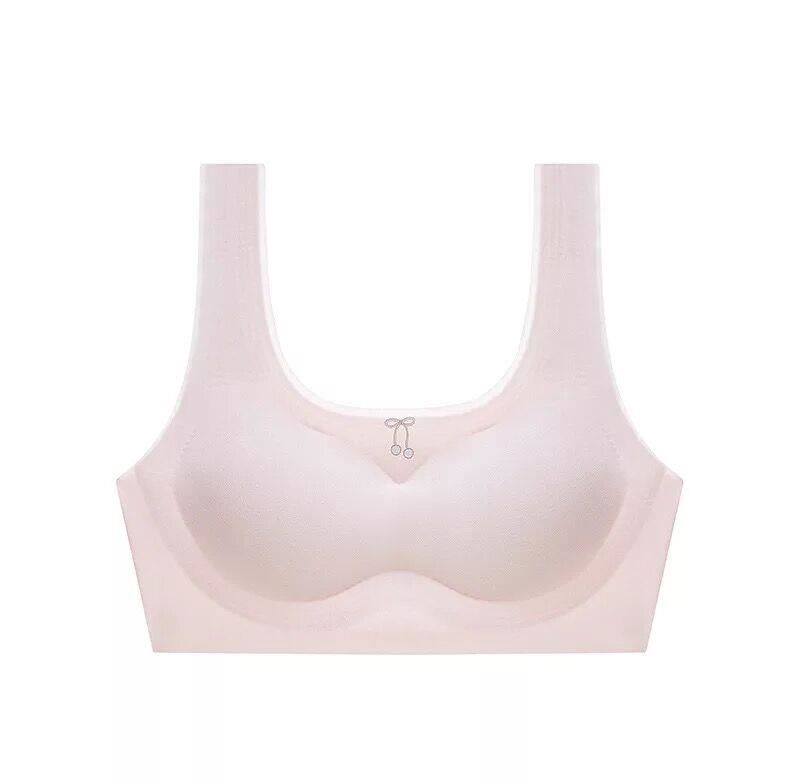 Girls Bra Vest Female Students Junior High School Students High School Girls Youth Underwear Small Chest Flat Chest aa Cup