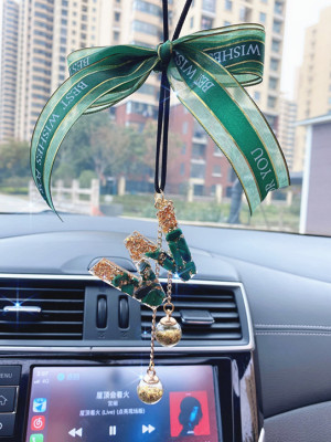 Car pendant custom name Wang Yibo shake-in-style In-car Adornment Small Pendant Pendant Hanging star Car pendants