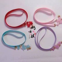 Childrens bell Bell Hair With Chic Girl Boutique Children Hair Accessories Can Be Made With Colorful Rope Colored Ribbon