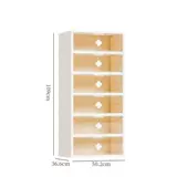 Двойная пластиковая шкаф -коробка для обуви