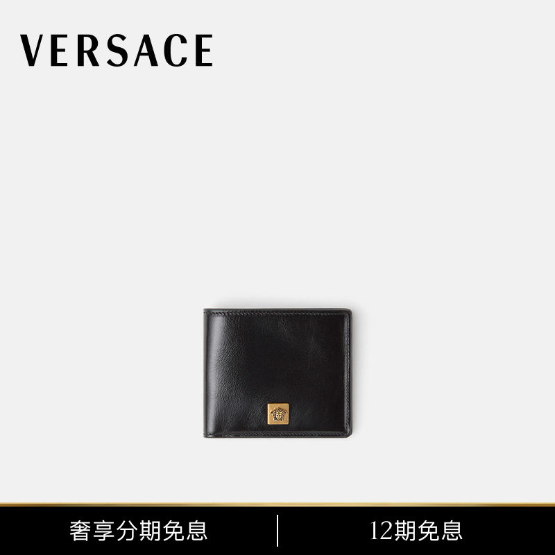 [New Products for Early Autumn] Versace/Versace Men's Severine Leather Wallet