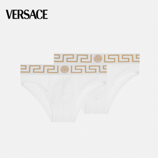 Трусы versace/范思哲男士2022新款回纹镶边三角内裤两条装 VERSACE/2022