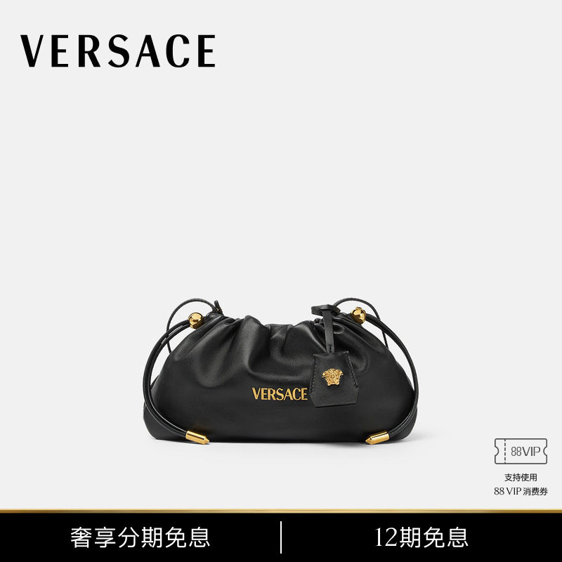 [12 Installments with No Interest] Versace/Versace Women's Versace Tag Mini Bag