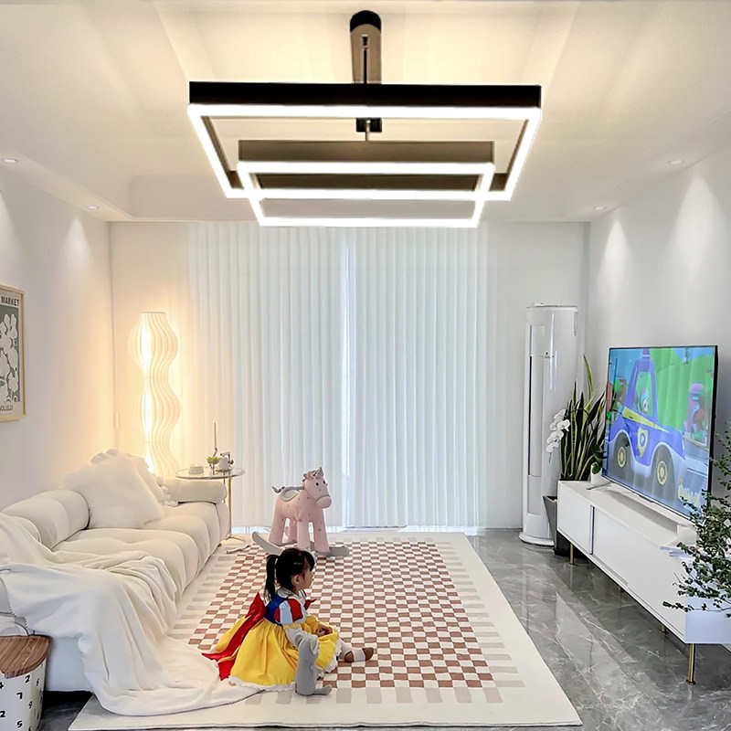 Moon Shadow Living Room Lamp Modern Minimalist Atmospheric Dining Hall Chandelia Luxury Light Lavish Bedroom Light minimalist Nordic Full House Lamp