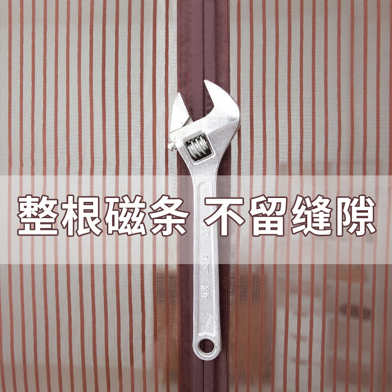 Magic Magic Pass the Mosquito Door Curtain Summer Household Household Fly Yarn Window Punching Self-Suction