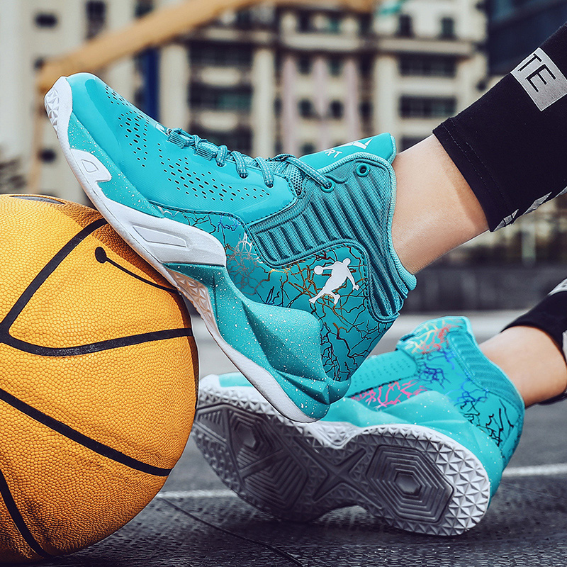 Kobe Mamba James the same high-barrel non-slip wear-resistant basketball shoes for middle school students middle school students practical sneakers