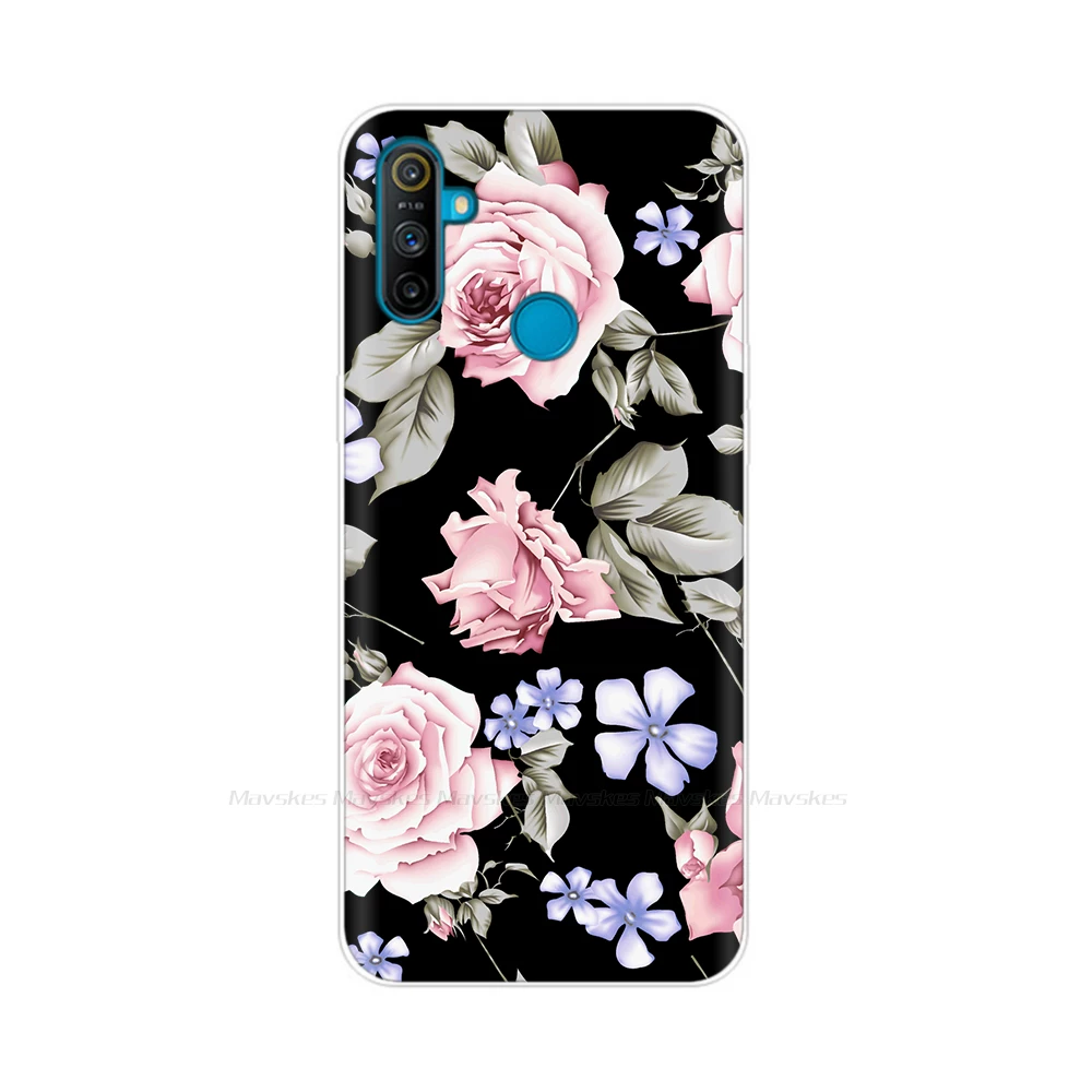 Чехол из силикона для OPPO Realme C3, мягкий TPU чехол для телефона OPPO