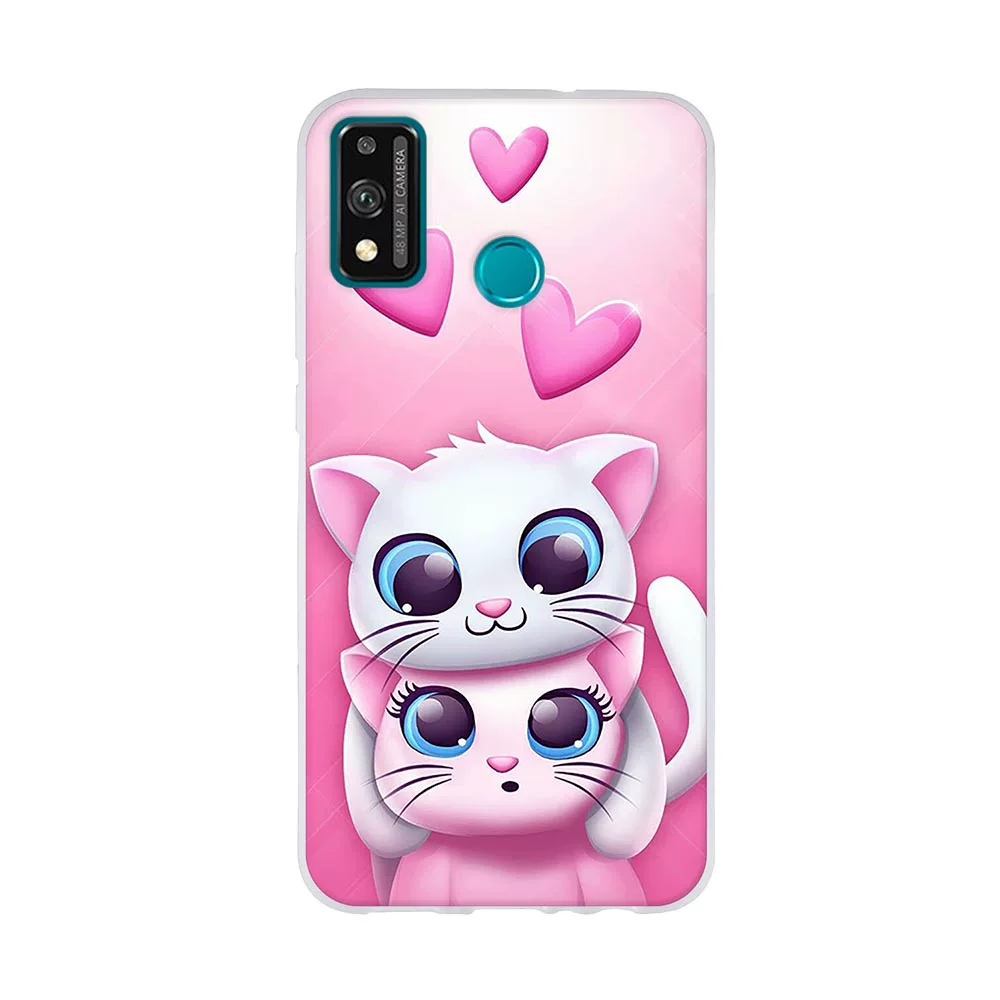 [Силиконовый чехол для Huawei Honor 9X Lite 9XLite чехол задняя крышка]