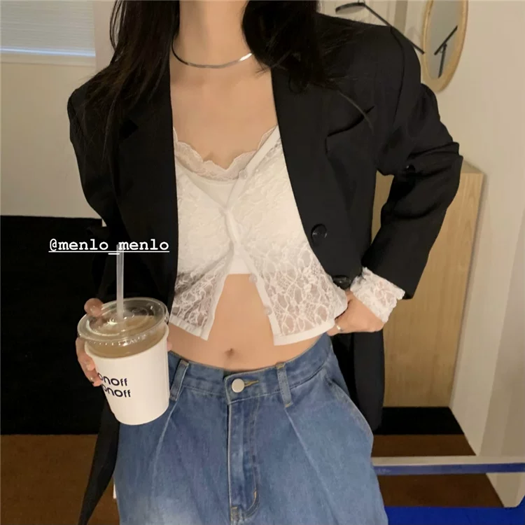 lace base sexy genuine cardigan, sun protection