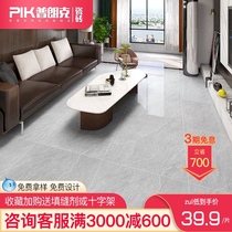 Lian grain gray whole body marble tiles 800x800 floor tiles Living room bedroom modern Nordic non-slip floor tiles