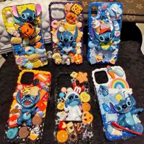 Make Mobile Phone Shell Material Cartoon Monster Diy Cream Gum Material Bag Handmade Self-made Cream