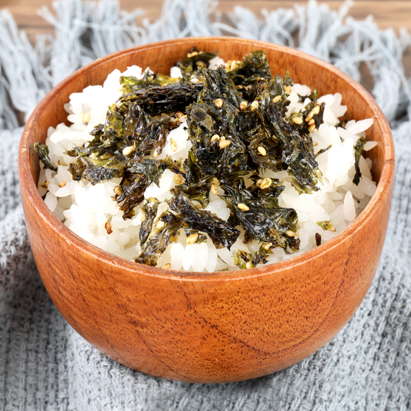 Ocean romance bibimbap seaweed fried children's anorexia nemesis net Red Sea moss Yang Uncle came with the same bibimbap seaweed