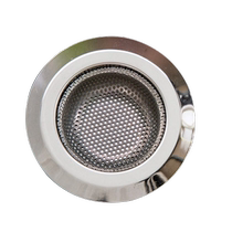 3-pack kitchen sink dish basin stainless steel pool drain outlet filter filter floor drain cover anti-clogging