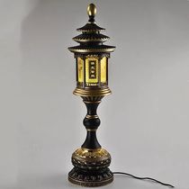 Buddha lamp led lotus lamp Buddha lamp lamp in front of the Buddha temple ever-bright lamp Taoist law natural god of wealth lamp Buddha light shines everywhere