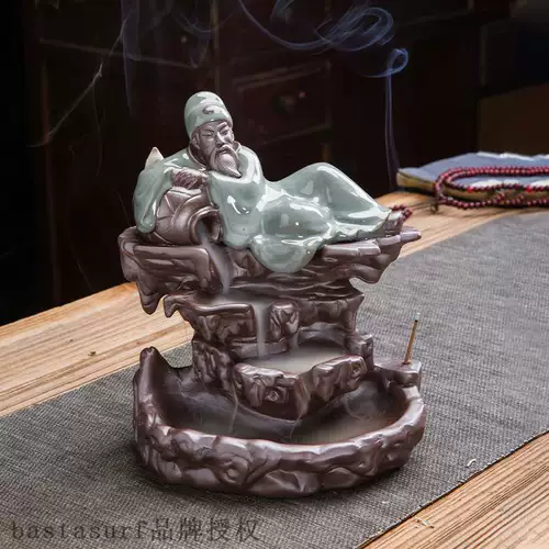 Керамический задний благовоний горелка Ge kiln incense backflow in