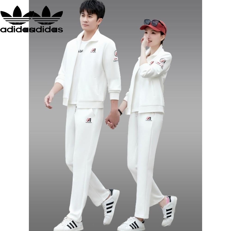 Official Brand Genuine Adidas Couple Sports Suit Spring and Autumn 2026 New Trendy Casual Men's Sweatshirt Three-Piece Set Official Brand Genuine Adidas Couple Sports Suit Spring and Autumn 2026 New Trendy Casual Men's Sweatshirt Three-Piece Set