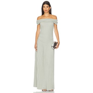 [冬季新品]LIONESS FIELD OF DREAMS 针织长裙性感风REVOLVE小众