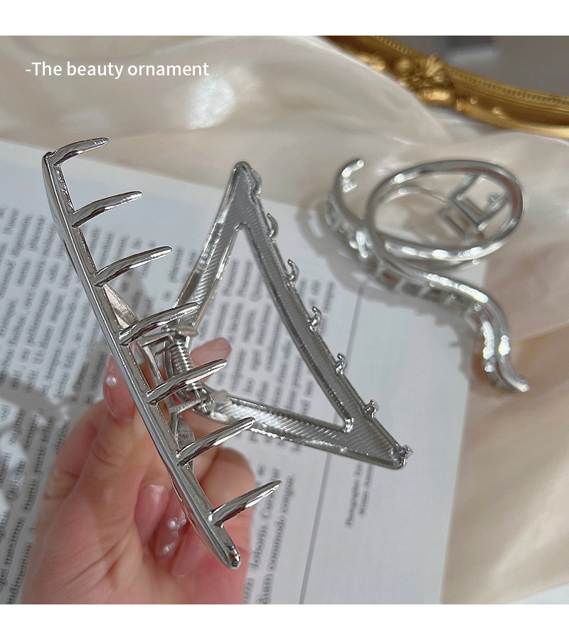 Women's IG Style Geometric Alloy Plating Hair Claws display picture 4