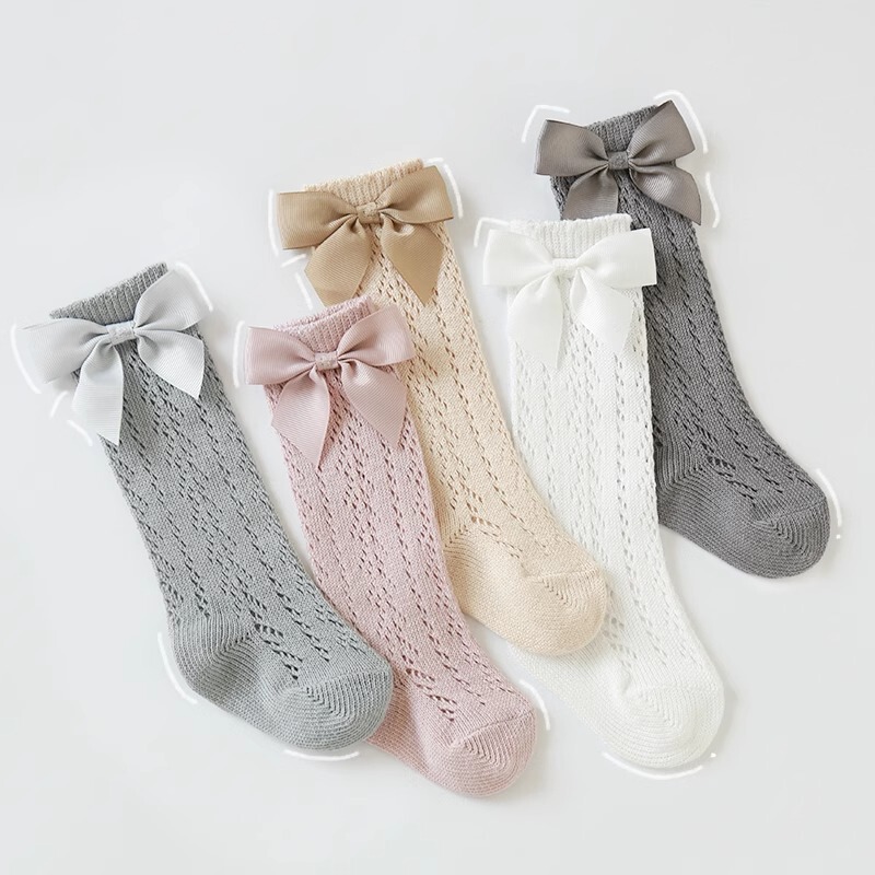 Baby Socks, Thin Spring and Summer Style, Better Than Pure Cotton, Class A, Newborn Mosquito-Proof, Unisex Baby and Children's Mid-Tube Socks