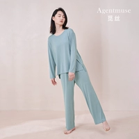 Синий и зеленый [640t женского модельного раунда, нагревающую шею, можно носить на обнаженном спящем теле]