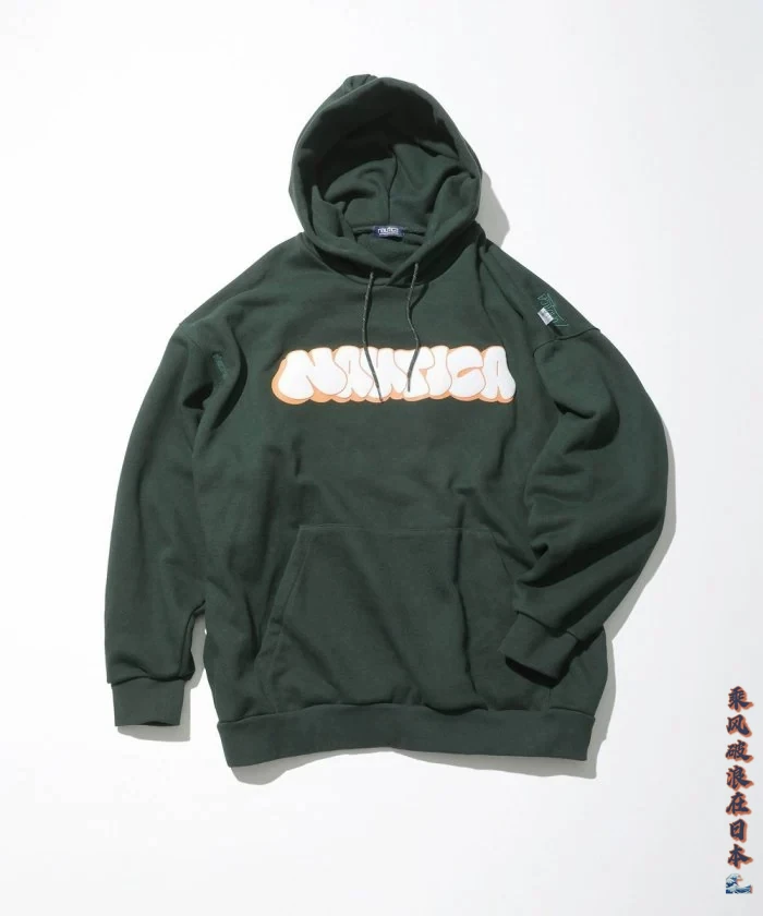 Часть spot NAUTICA X STACKS, тяжелый свободный двусторонний худи с капюшоном, подготовка Хасагава