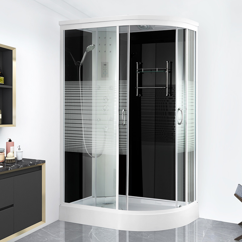 Overall shower room bathroom household one-piece bath room wet and dry separation bathroom bath room glass closed waterproof