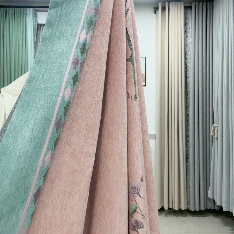 Chenille Seamless, Width 4.9m / 7m , Height 2.75m , Perforated/Hooked, Remarks: Minor Imperfections Chenille Seamless, Width 4.9m / 7m , Height 2.75m , Perforated/Hooked, Remarks: Minor Imperfections