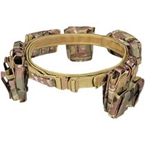 Bacchus outdoor molle tactical belt multifunctional camouflage mounting system military fan field equipment detachable