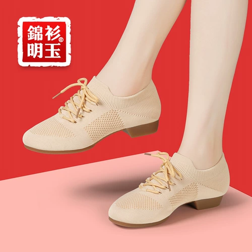 Современные танцевальные туфли La La Fuck Shoes Dance Shoes Женская мягкая тренировочная обувь балетная туфли джазовая танцевальная туфли китайские танцевальные туфли