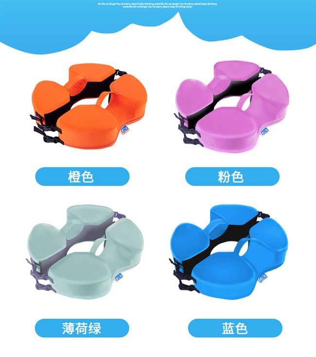Bơi trẻ sơ sinh Vòng dưới cánh tay Vòng bơi cho bé 2 tuổi Thiết bị vòng bơi cho bé Vòng cổ Vòng cổ cho trẻ mới biết đi Phao cứu sinh 1 Vòng ngồi - Cao su nổi