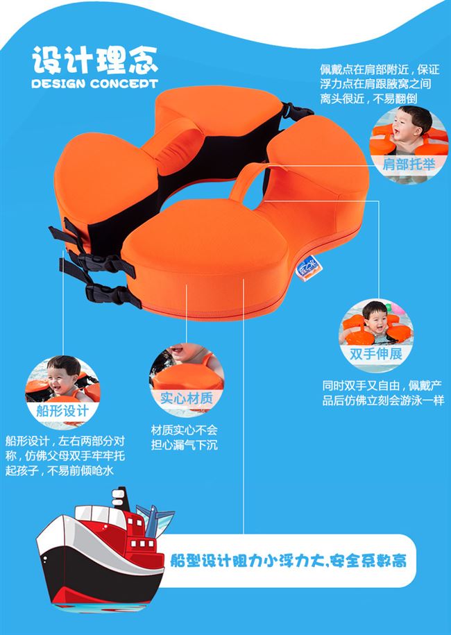 Bơi trẻ sơ sinh Vòng dưới cánh tay Vòng bơi cho bé 2 tuổi Thiết bị vòng bơi cho bé Vòng cổ Vòng cổ cho trẻ mới biết đi Phao cứu sinh 1 Vòng ngồi - Cao su nổi
