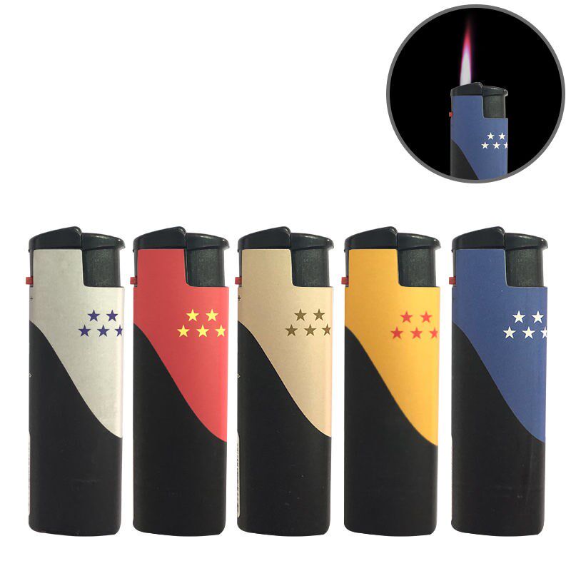 50 pieces of mixed windproof lighter thickened explosion-proof creative supermarket convenience store disposable lighter open flame