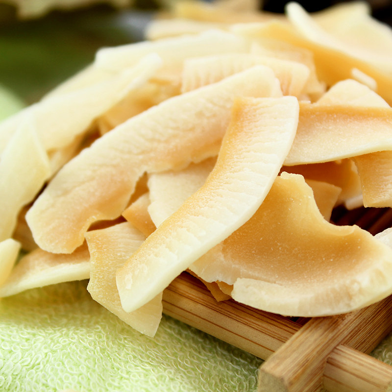 Coconut Flakes 500g Hainan flavor a catty charcoal grilled Coconut Dry Meat Crispy Slices Pregnant Women Children Love Zero Foods