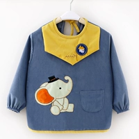 Детский водонепроницаемый демисезонный нагрудник подходит для мужчин и женщин, фартук для еды, увеличенная толщина, анти-грязь