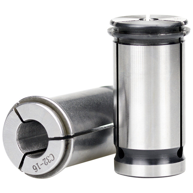 CNC powerful shank collet C32 CNC milling machine straight shank milling chuck 1~22mm high precision lock nozzle elastic fixture
