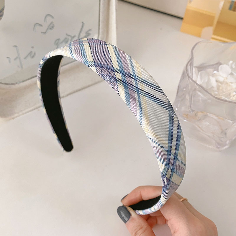images 2:JK pattern hair hoop female wild head hoop out of wide-brim head hoop