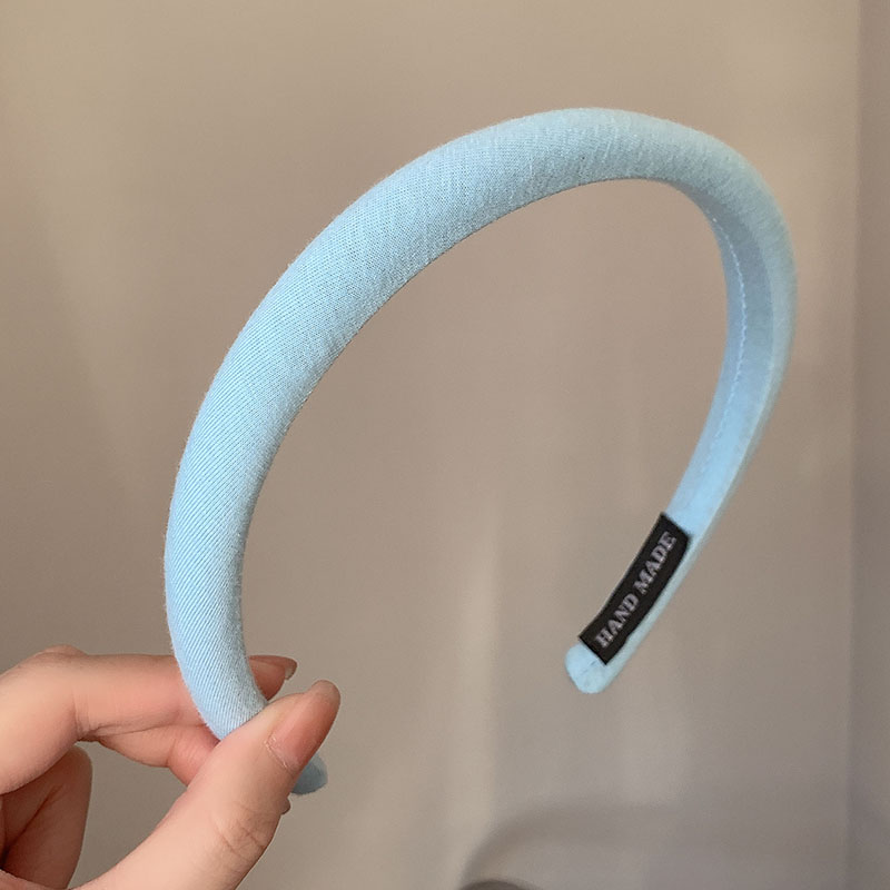 images 9:Klein's blue-haired hoop female high-skull out of the top with a hundred-hair hair stamped hair stuck face-washing head hoop tied headdress