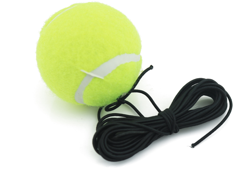 Huấn luyện đơn bộ miễn phí vận chuyển 2 thiết bị tennis với dây tập thể dục cho người mới bắt đầu với dây tennis có dây phục hồi - Quần vợt