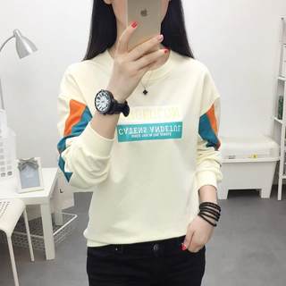 Autumn tops for women 2021 new long-sleeved T-shirts for women loose Korean style bottoming shirts for women autumn and winter clothes women's fashion